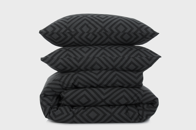 Комплект постільної білизни Amore Бязь KPB-Ae-Glux-132black(50x70)_ фото