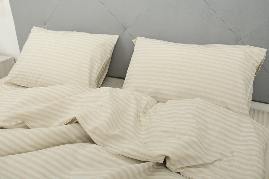 Комплект постільної білизни Amore Бязь KPB-Ae-Glux-10023beige(70x70)_ фото