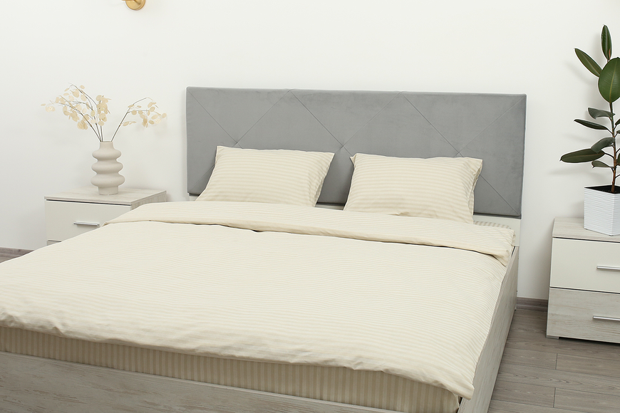 Комплект постільної білизни Amore Бязь KPB-Ae-Glux-10023beige(70x70)_ фото