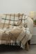 Плед вовняний коричневий (140x200) PLD-ELF-Mason-Beige(140x200)_ фото 5