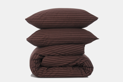 Комплект постельного белья Amore Бязь KPB-A1,5-GLux-10028brown (50x70)-RE_ фото