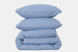 Комплект постельного белья Amore, Страйп-сатин KPB-A1,5-STLux-blue3919 50x70 фото 1