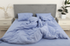 Комплект постельного белья Amore, Страйп-сатин KPB-A1,5-STLux-blue3919 50x70 фото 6