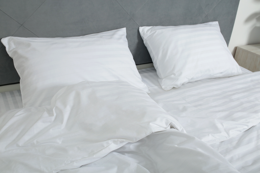 Amore bedding set striped satin