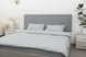 Комплект постільної білизни Amore Бязь KPB-A1,5-GLux-1049grayviolet(70x70)_ фото 2