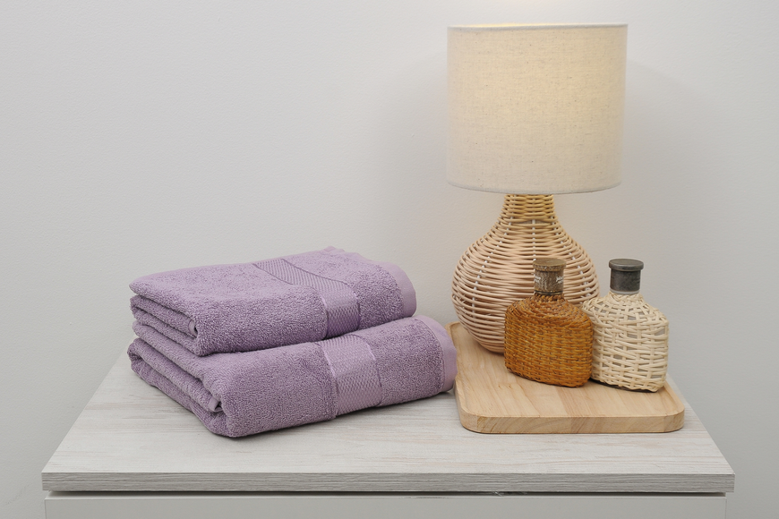 Towel set 50x90+70x140 Lilac