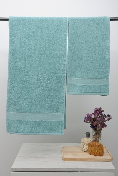 Towel set 50x90+70x140 Turquoise