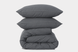 Комплект постільної білизни Amore Бязь KPB-A1,5-GLux-10026grey (50x70)_ фото 1