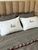 Pillowcase with &ldquo;His+Her&rdquo; Embroidery (Black)