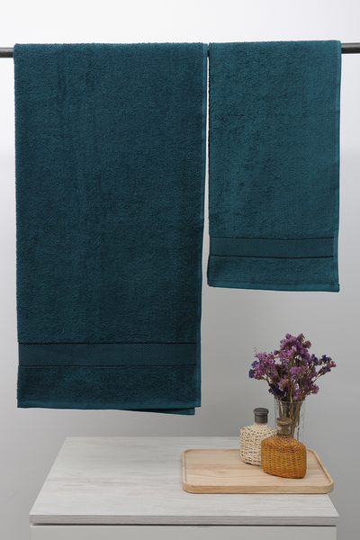 Towel set 50x90+70x140 Emerald