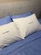 Lazy-Morning Embroidered Pillowcase (Black)