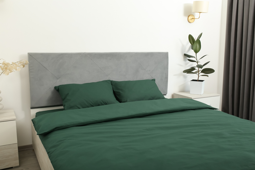 Комплект постельного белья Amore, Бязь KPB-A1,5-Glux-1034green(50x70) фото