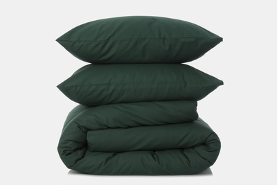 Комплект постільної білизни Amore Бязь KPB-A1,5-Glux-1034green(50x70)_ фото