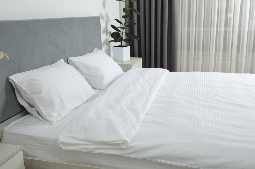Amore bedding set striped satin
