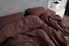 Комплект постельного белья Amore, Страйп-сатин KPB-A1,5-STLux-chocolate1420 50x70 фото 5