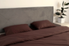 Комплект постельного белья Amore, Страйп-сатин KPB-A1,5-STLux-chocolate1420 50x70 фото 3