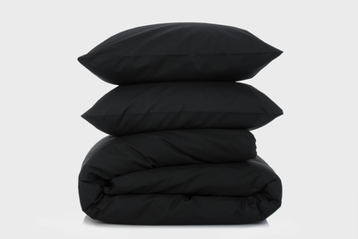 Комплект постільної білизни Amore Бязь KPB-A1,5-Glux-1032black(50x70)_ фото