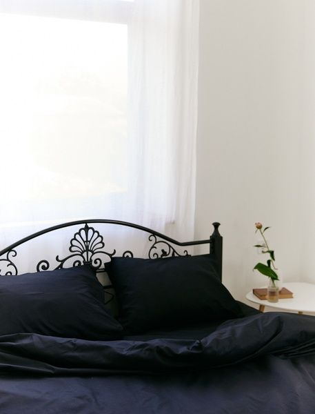 Комплект постільної білизни Amore Бязь KPB-A1,5-Glux-1032black(50x70)_ фото