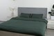 Комплект постельного белья Amore, Страйп-сатин KPB-A1,5-STLux-green5918 50x70 фото 2